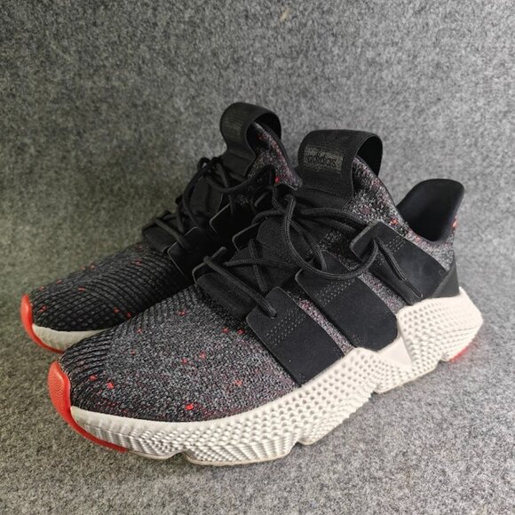 Adidas Prophere CQ3022 Men’s Sneakers Size 11 | Black Solar Red | Pre-Owned - Picture 1 of 6